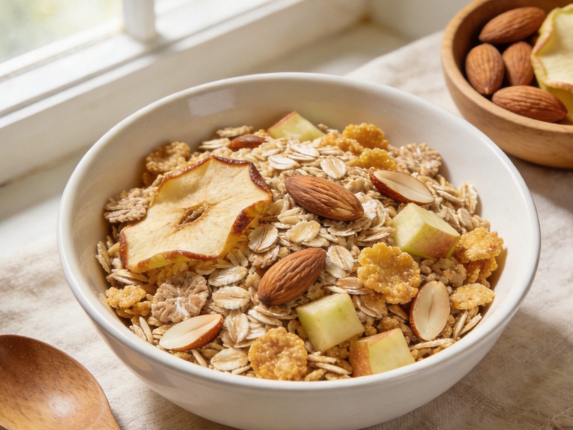 Aplicación de eritritol en cereales para el desayuno
