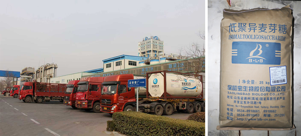 مسحوق إيزومالتو أوليجوساكاريد مسحوق إيزومالتو أوليجوساكاريد