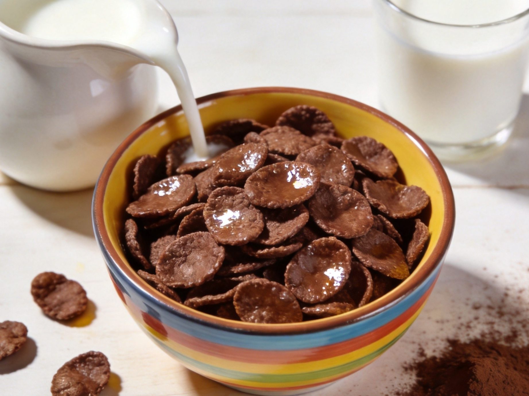 Aplicación de eritritol en cereales para el desayuno