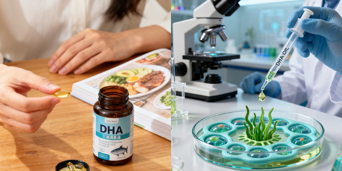 زيت الطحالب DHA زيت الطحالب DHA