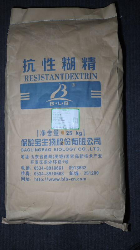 Polvo de dextrina resistente tipo 82